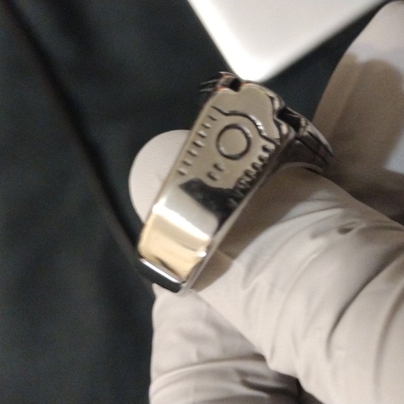 Vintage Harley-Davidson Motor Stainless Steel Ring - Picture 5 of 13